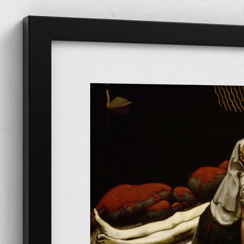 Lemminkäinen’s Mother – black mounted frame detail