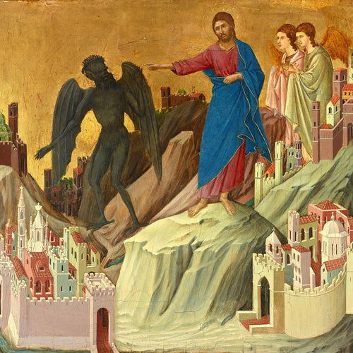 Temptation of Christ | Duccio | 1311