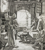 Death as a Friend | Alfred Rethel | 1850