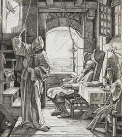 Death as a Friend | Alfred Rethel | 1850