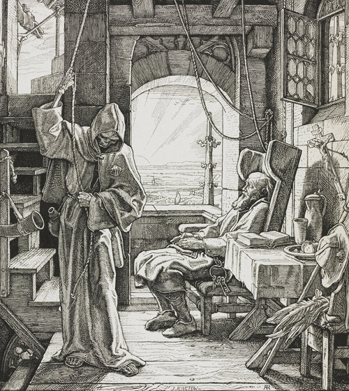 Death as a Friend | Alfred Rethel | 1850