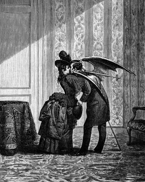 The Vampire’s Kiss | Max Ernst | 1934