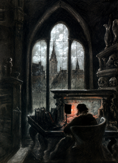 Faust In His Study | Carl Gustav Carus | 1852