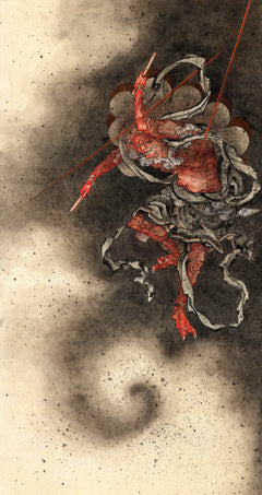 Thunder God | Hokusai | 1840