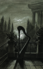 Harp at Night | Carl Gustav Carus | 1860