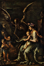 Human Frailty | Salvator Rosa | 1656