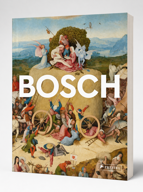 Front cover featuring a crowded, fantastical Bosch scene — Bosch: Masters of Art.