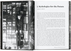 Interior spread combining an artist photograph with introductory text — HR Giger – 45th Edition.