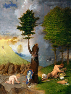Allegory of Virtue and Vice | Lorenzo Lotto | 1505