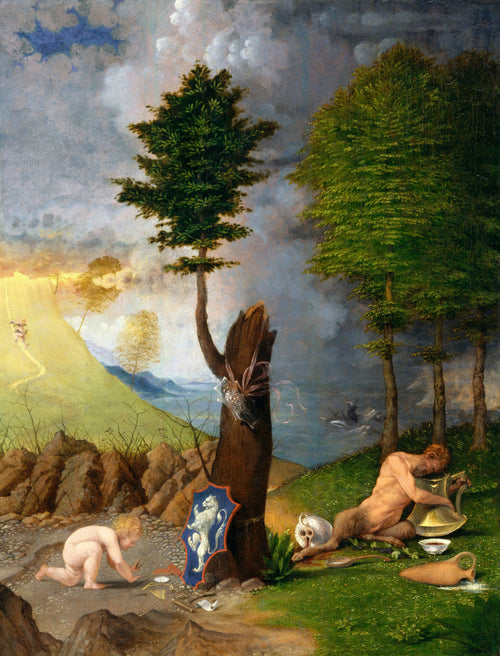 Allegory of Virtue and Vice | Lorenzo Lotto | 1505