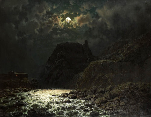 Darial Pass | Ilya Nikolaevich Zankovsky | 19th Century