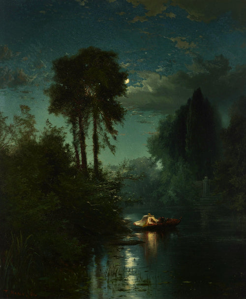 The Water Party | Thomas Moran | 1862