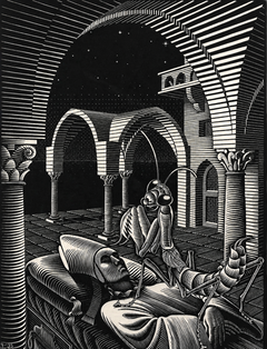 Dream - Mantis Religiosa | M.C. Escher | 1935