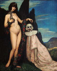 The Woman and The Puppet | Angel Zarraga | 1909