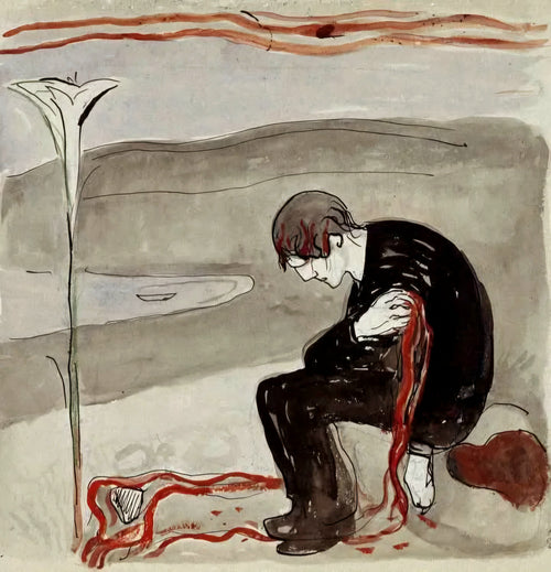 Blossom of Pain | Edvard Munch | 1898