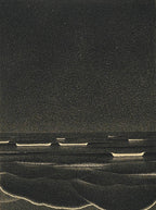 Fluorescent Sea | M.C. Escher | 1933