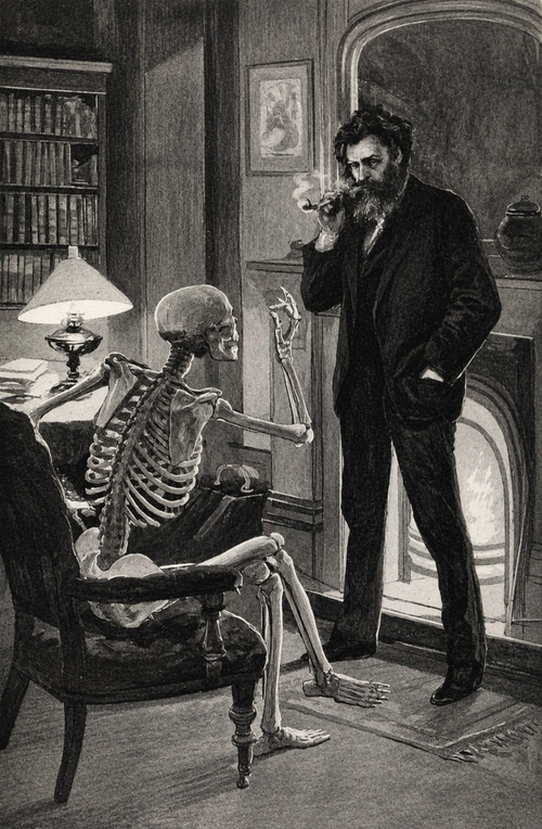 Contemplating My Companion | Amédée Forestier | 1901