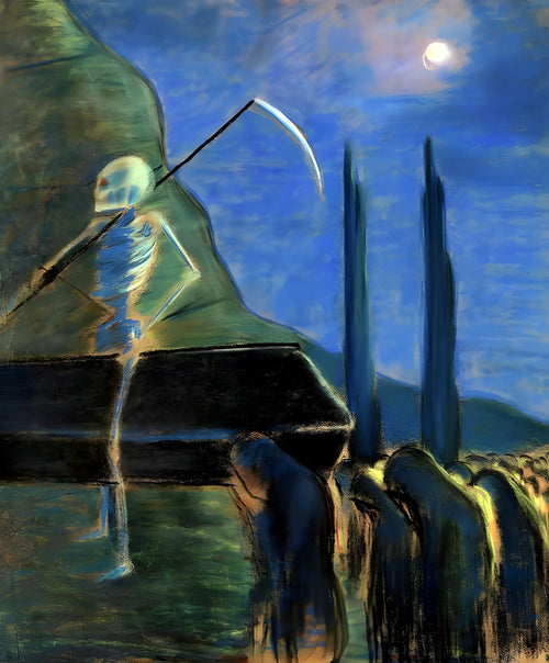 Funeral Symphony | Mikalojus Konstantinas Čiurlionis | 1903