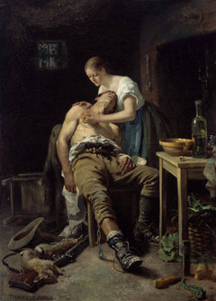 The Wounded Poacher | Henry Jones Thaddeus | 1881