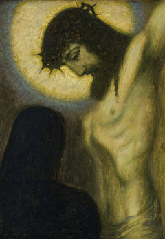 Christ on The Cross | Adolf Frey-Moock | 20th Century