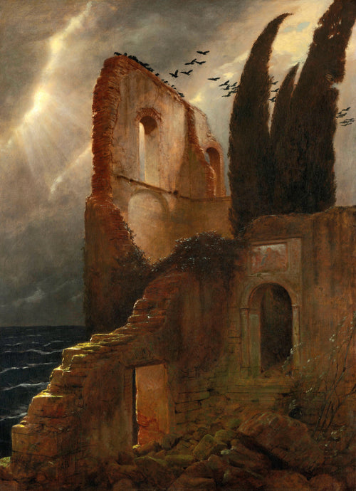 Ruins by The Sea | Arnold Böcklin | 19th Century
