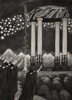 The Tomb of Zai | Sidney Sime | 1906