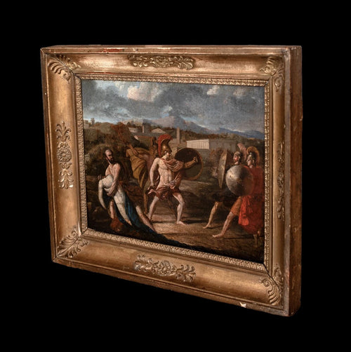 The Death of Patroclus | Jacques-Louis David | 18th Century