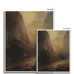 Mountain Landscape with Banditti | Elias Martin | 1780