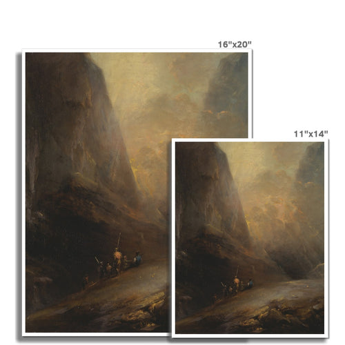 Mountain Landscape with Banditti | Elias Martin | 1780