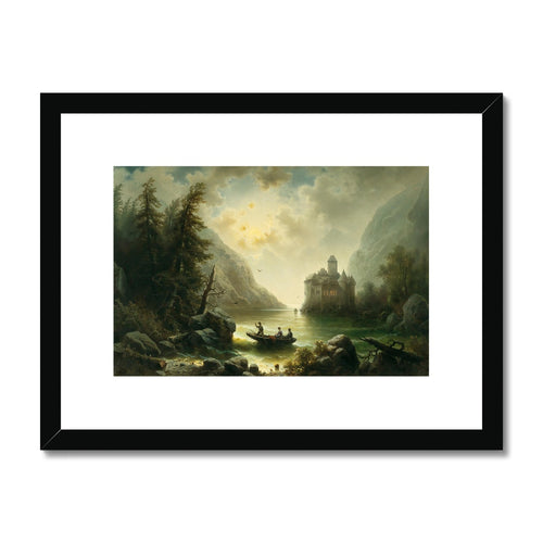 Crossing in a Moonlit Night | Albert Rieger | 19th Century