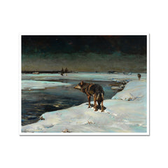 Wolves at Night | Alfred Wierusz-Kowalski | 1910