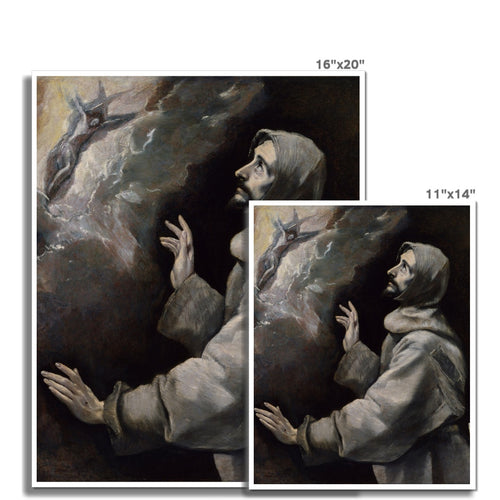 Saint Francis Receiving the Stigmata | El Greco | 1590