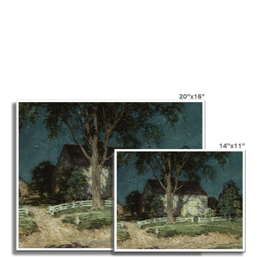 Old Homestead Connecticut | Willard Leroy Metcalf | 1914