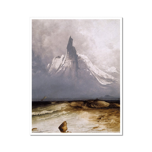 Stetind in Fog | Peder Balke | 1864