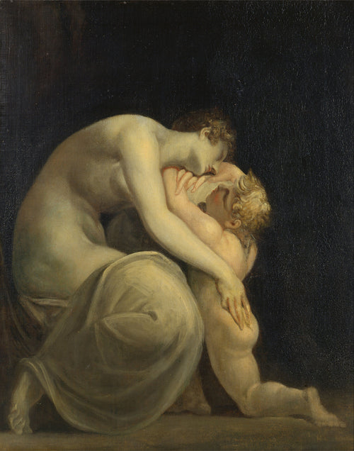 Tekemessa and Eurysakes | Henry Fuseli | 1810