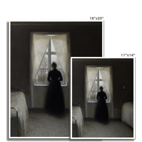 Bedroom | Vilhelm Hammershøi | 1890