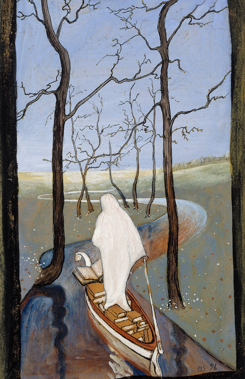 The Stream of Life, On the River of Life  | Hugo Simberg | 1896