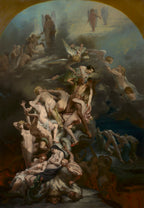Heaven and Hell | Octave Tassaert | 1850