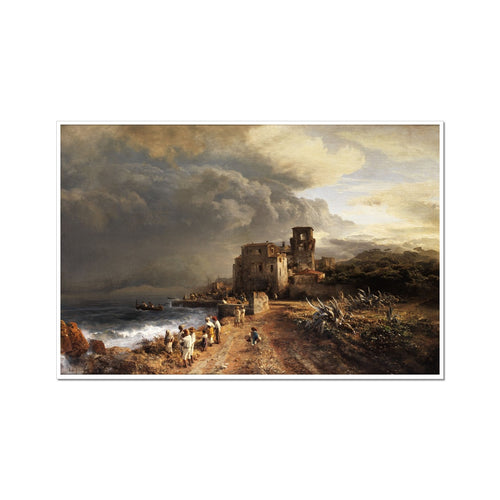 Landscape by the Sea with Figure | Oswald Achenbach | 19th Century