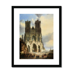 Reims Cathedral with a Medieval Procession | David Roberts | 19th Century