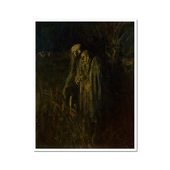 Elderly Couple at Night | László Mednyánszky | 1895