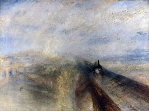 Rain Steam and Speed the Great Western Railway | JMW Turner | 1844