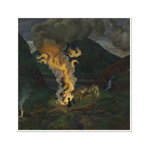 Nikolai Astrup Night Painting