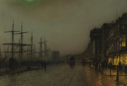 Canny Glasgow | John Atkinson Grimshaw | 1887