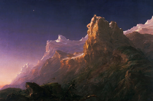Prometheus Bound | Thomas Cole | 1847