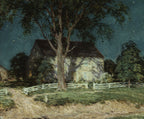 Old Homestead Connecticut | Willard Leroy Metcalf | 1914