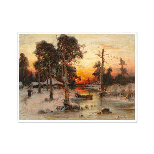 Returning Home at Sunset | Julius von Klever | 1902