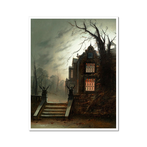 Country House by Moonlight | Wilfred Bosworth Jenkins | 19th Century