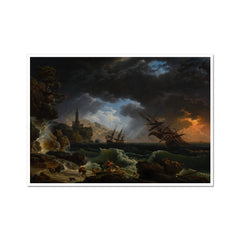 A Shipwreck in Stormy Seas | Claude-Joseph Vernet  | 1773