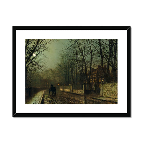 A Wet Moon, Putney Road | John Atkinson Grimshaw | 1886